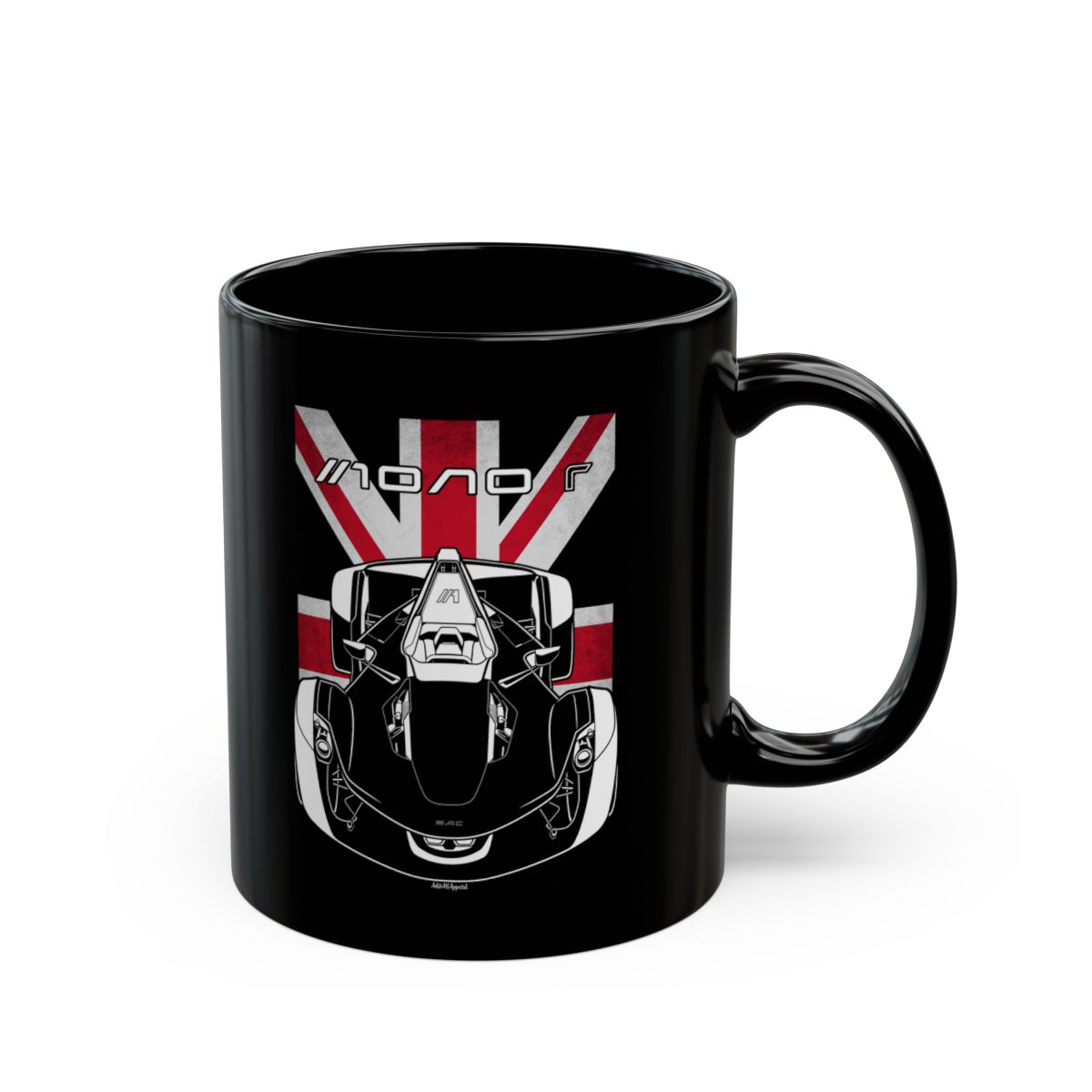 BAC Mono R Mug - UK Flag Coffee Mug 11 oz by Auto Art Apparel