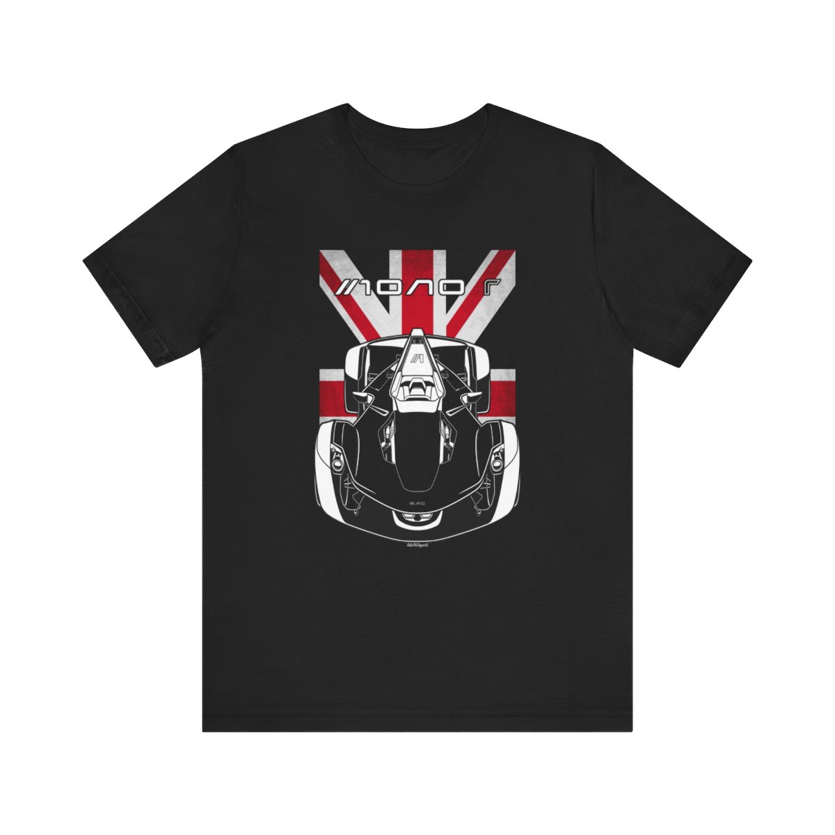 BAC Mono R T-shirt - UK Flag Shirt by Auto Art Apparel