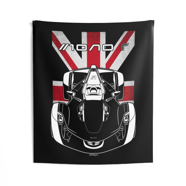 BAC Mono R Tapestry - UK Flag Wall Art 50 x 60 inch by Auto Art Apparel