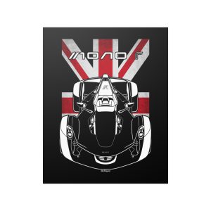 BAC Mono RPoster - UK Flag Print 16 x 20 inch by Auto Art Apparel