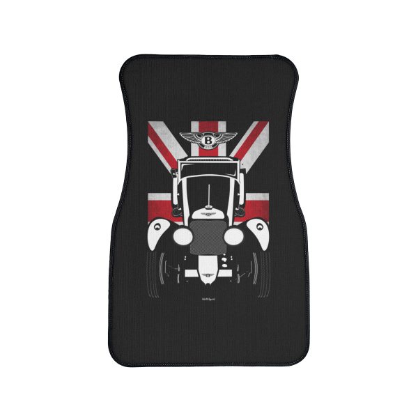Bentley 4 1 2 Litre Supercharged Car Mat - UK Flag Floor Mats Front Carpet Floor Mats by Auto Art Apparel