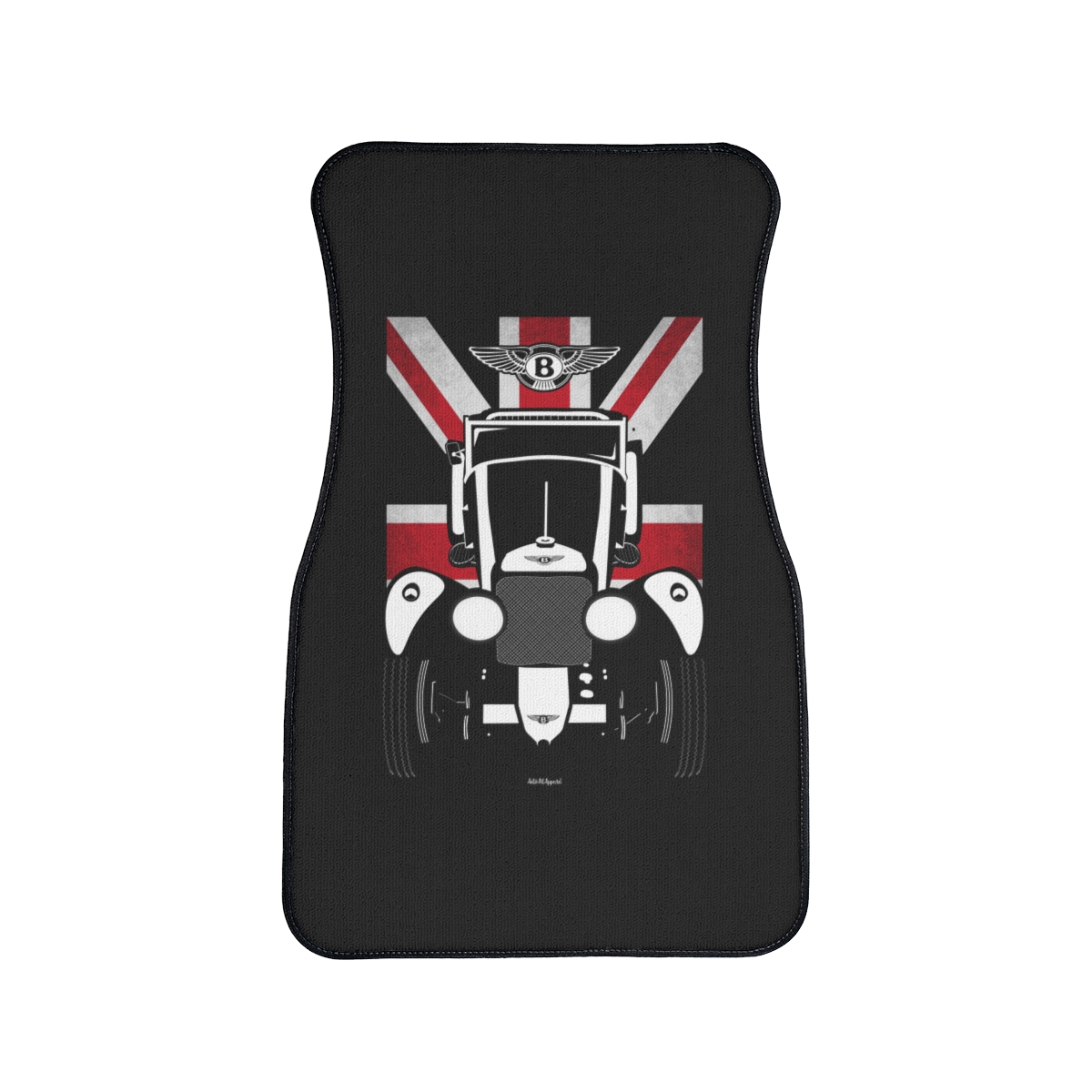 Bentley 4 1 2 Litre Supercharged Car Mat - UK Flag Floor Mats Front Carpet Floor Mats by Auto Art Apparel