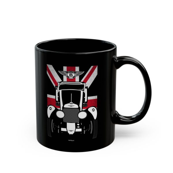 Bentley 4 1 2 Litre Supercharged Mug - UK Flag Coffee Mug 11 oz by Auto Art Apparel