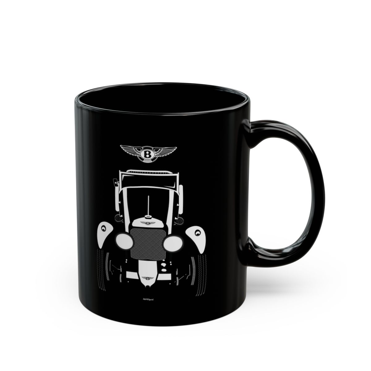 Bentley 4 1 2 Litre Supercharged Mug 11 oz by Auto Art Apparel
