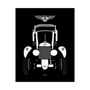 Bentley 4 1 2 Litre Supercharged Poster 16 x 20 inch by Auto Art Apparel