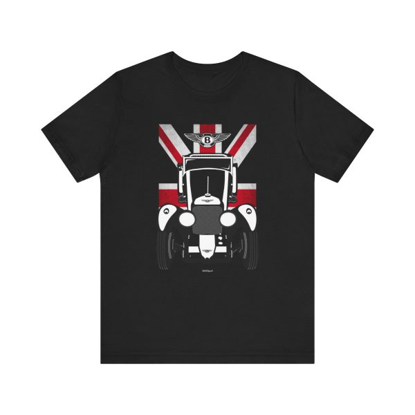 Bentley 4 1 2 Litre Supercharged T-shirt - UK Flag Shirt by Auto Art Apparel