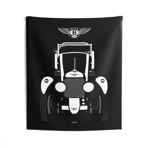 Bentley 4 1 2 Litre Supercharged Tapestry 50 x 60 inch by Auto Art Apparel