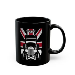 Bentley 8 Liter Mug - UK Flag Coffee Mug 11 oz by Auto Art Apparel