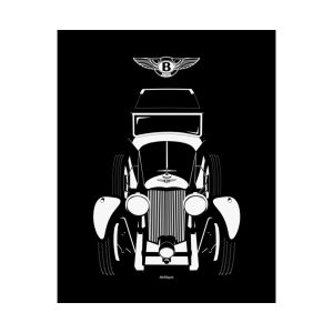 Bentley 8 Liter Poster 16 x 20 inch by Auto Art Apparel