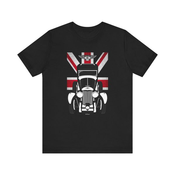 Bentley 8 Liter T-shirt - UK Flag Shirt by Auto Art Apparel