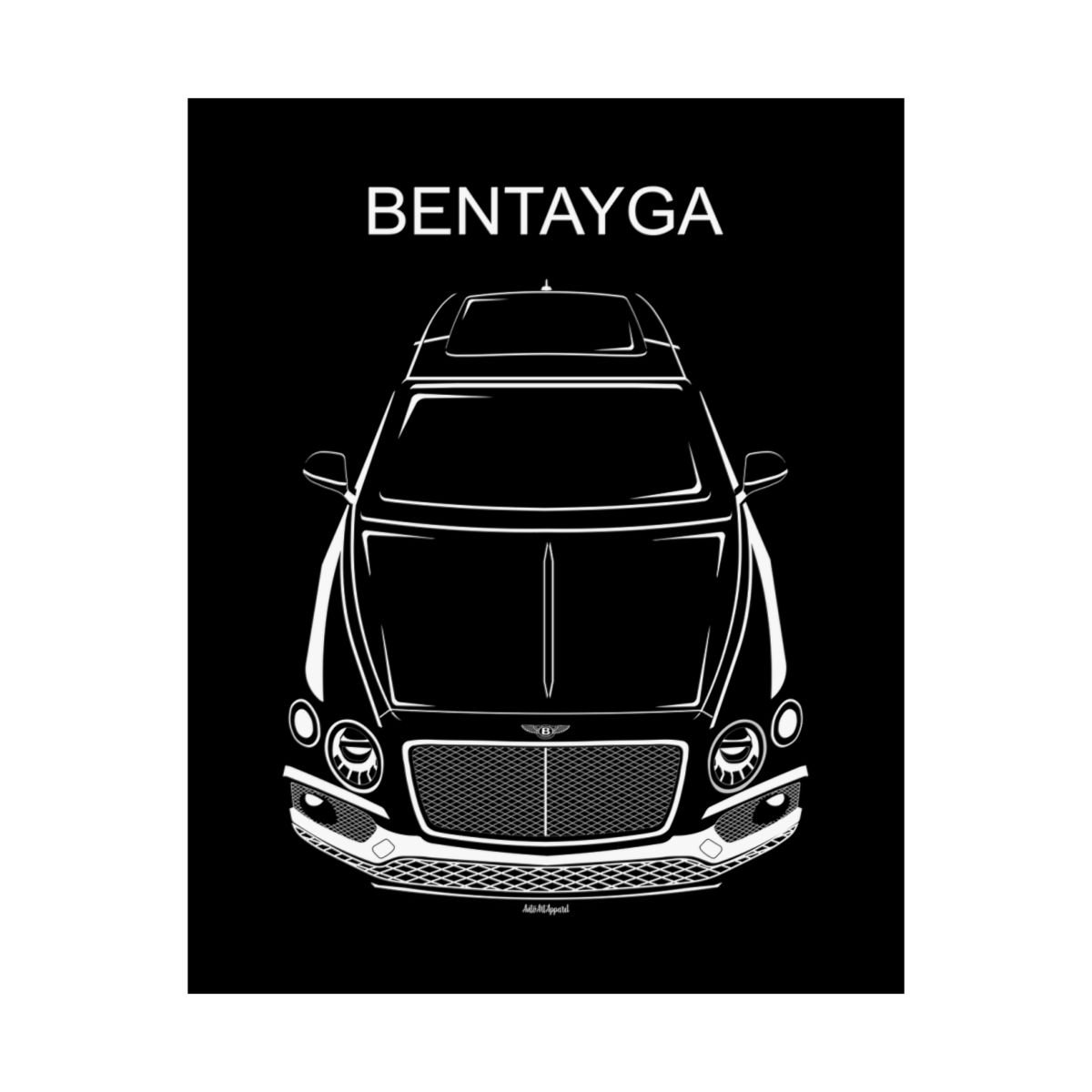 Bentley Bentayga 2016-2020 Poster 16 x 20 inch by Auto Art Apparel
