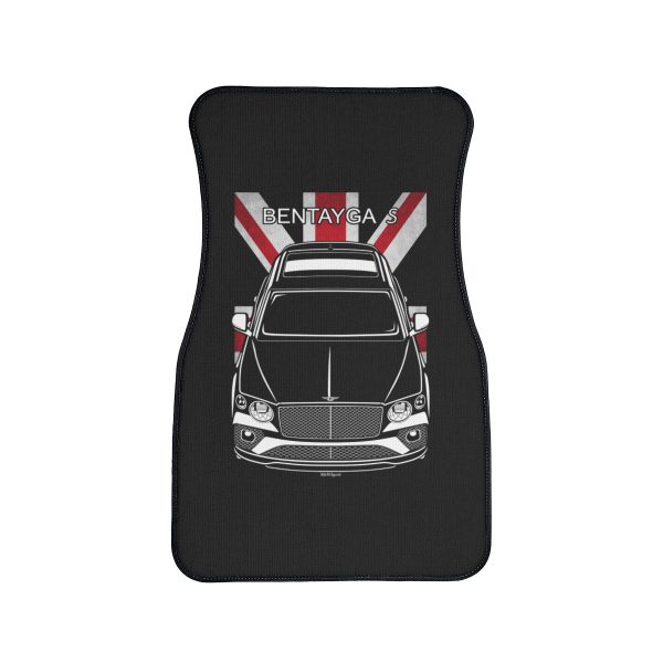 Bentley Bentayga S 2021-2024 Car Mat - UK Flag Floor Mats Front Carpet Floor Mats by Auto Art Apparel