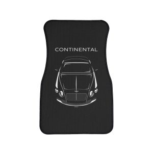 Bentley Continental GT Speed 2012-2018 Car Mat Front Carpet Floor Mats by Auto Art Apparel