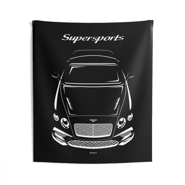 Bentley Continental Supersports 2017-2018 Tapestry 50 x 60 inch by Auto Art Apparel