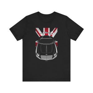 Bentley EXP 10 Speed 6 T-shirt - UK Flag Shirt by Auto Art Apparel
