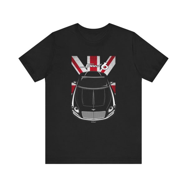 Bentley EXP 10 Speed 6 T-shirt - UK Flag Shirt by Auto Art Apparel