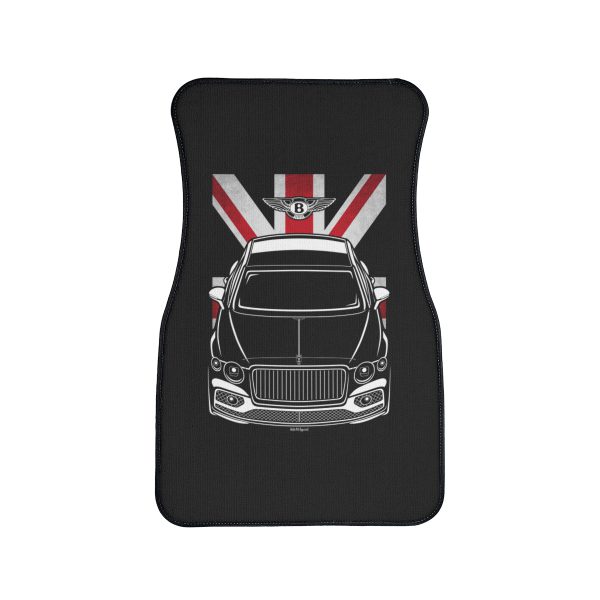 Bentley Flying Spur 2020-2024 Car Mat - UK Flag Floor Mats Front Carpet Floor Mats by Auto Art Apparel