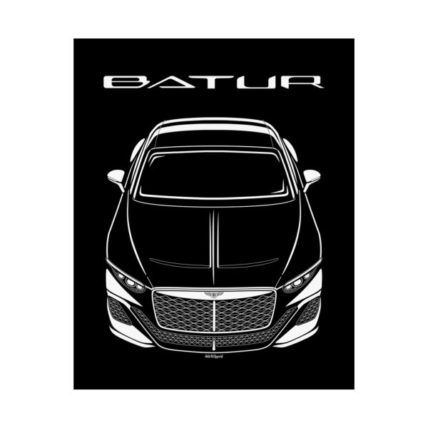 Bentley Mulliner Batur Poster 16 x 20 inch by Auto Art Apparel
