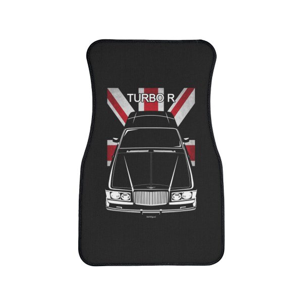 Bentley Turbo R Car Mat - UK Flag Floor Mats Front Carpet Floor Mats by Auto Art Apparel