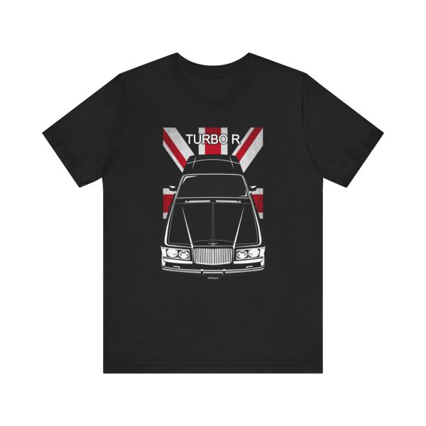 Bentley Turbo R T-shirt - UK Flag Shirt by Auto Art Apparel