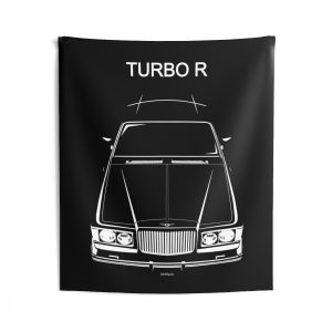 Bentley Turbo R Tapestry 50 x 60 inch by Auto Art Apparel