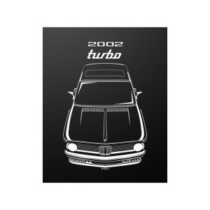 BMW 2002 Turbo Poster 16 x 20 inch by Auto Art Apparel