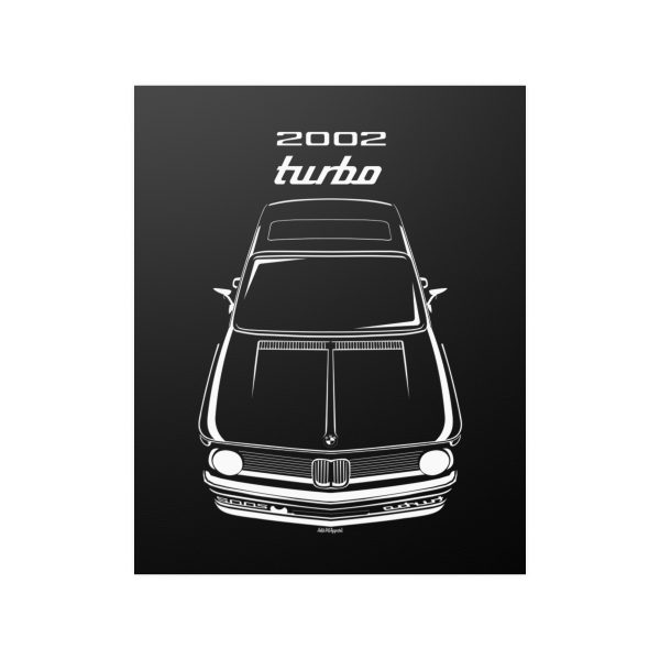 BMW 2002 Turbo Poster 16 x 20 inch by Auto Art Apparel