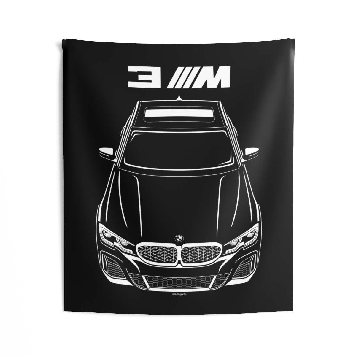 BMW 3 series M 2019-2022 Tapestry 50 x 60 inch by Auto Art Apparel