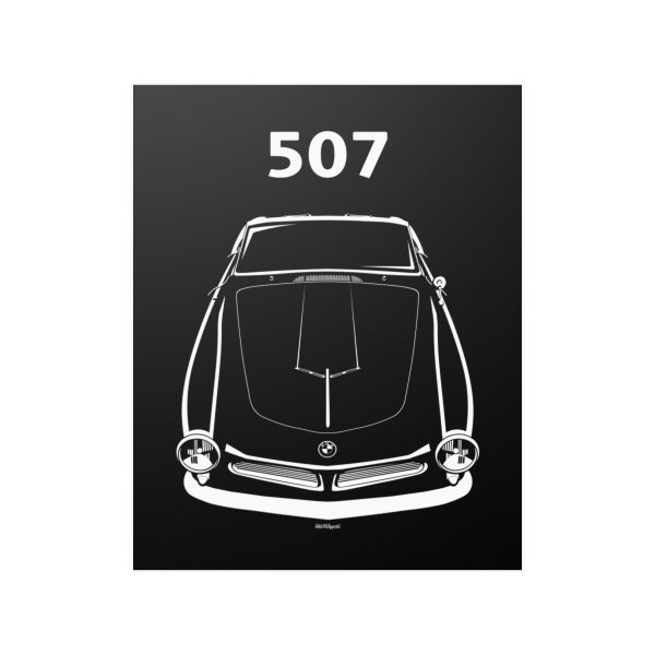 BMW 507 Poster 16 x 20 inch by Auto Art Apparel