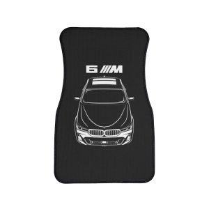 BMW 6 Series M 2020-2024 Car Mat Front Carpet Floor Mats by Auto Art Apparel