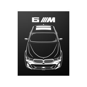 BMW 6 Series M 2020-2024 Poster 16 x 20 inch by Auto Art Apparel