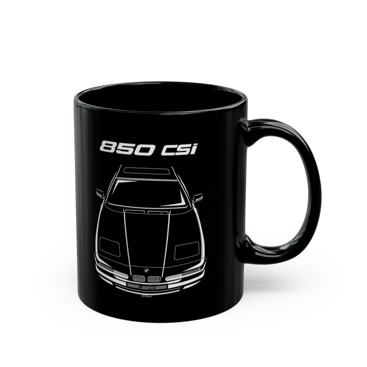 BMW 850 CSI Mug 11 oz by Auto Art Apparel