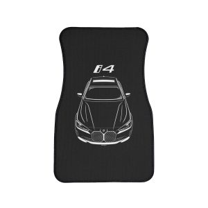 BMW i4 Car Mat Front Carpet Floor Mats by Auto Art Apparel