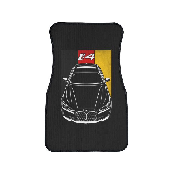 BMW i4 Car Mat - Germany Flag Floor Mats Front Carpet Floor Mats by Auto Art Apparel