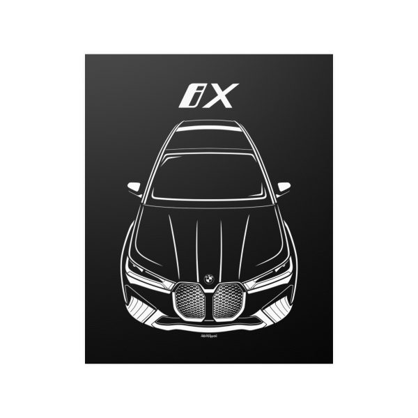 BMW iX Poster 16 x 20 inch by Auto Art Apparel
