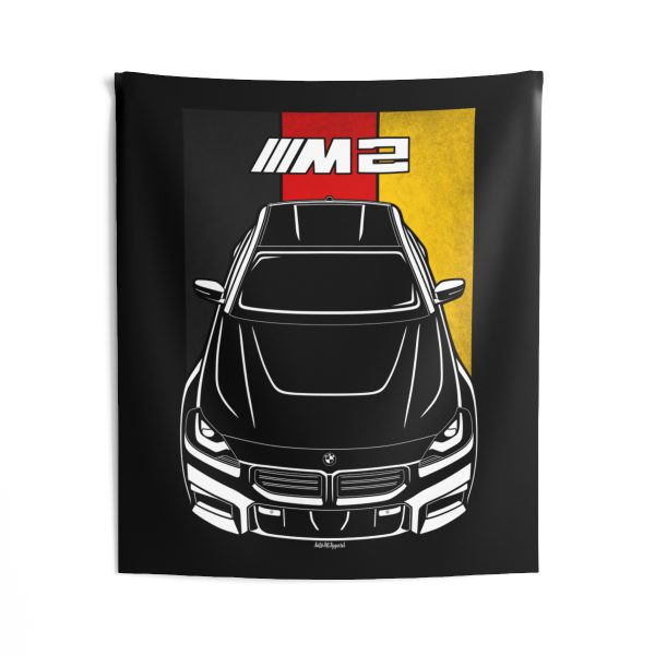 BMW M2 2023-2024 Tapestry - Germany Flag Wall Art 50 x 60 inch by Auto Art Apparel