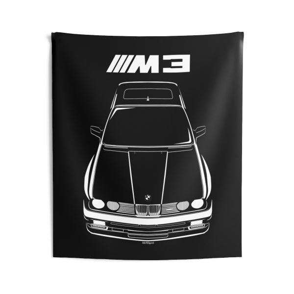 BMW M3 1986-1991 Tapestry 50 x 60 inch by Auto Art Apparel