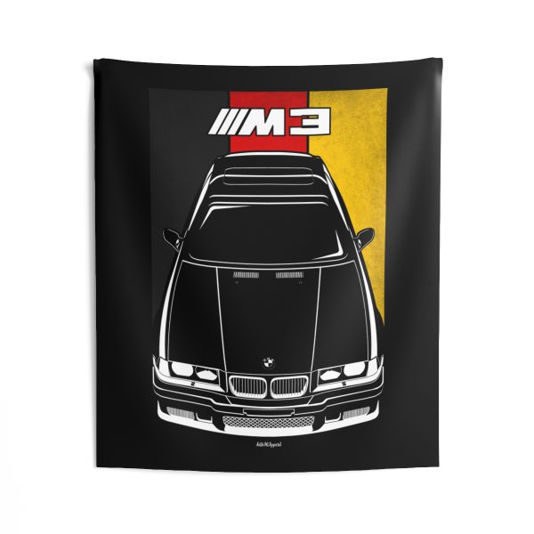 BMW M3 1992-1999 Tapestry - Germany Flag Wall Art 50 x 60 inch by Auto Art Apparel