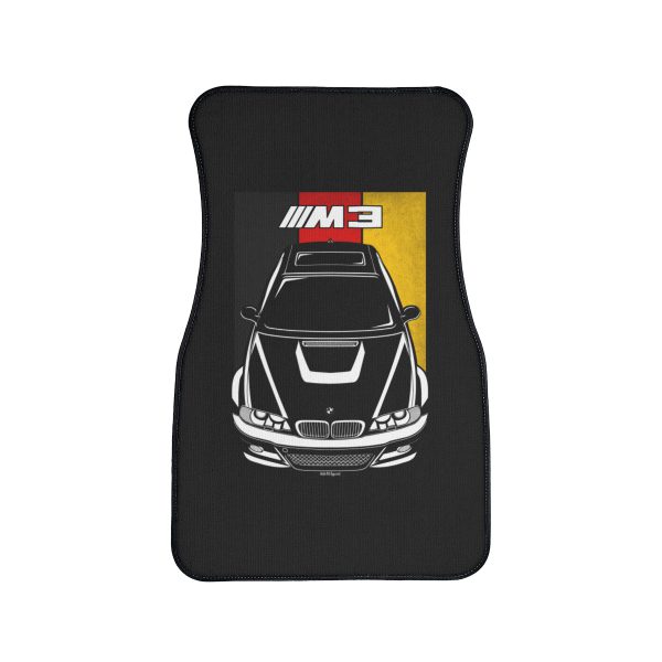 BMW M3 2000-2006 Car Mat - Germany Flag Floor Mats Front Carpet Floor Mats by Auto Art Apparel