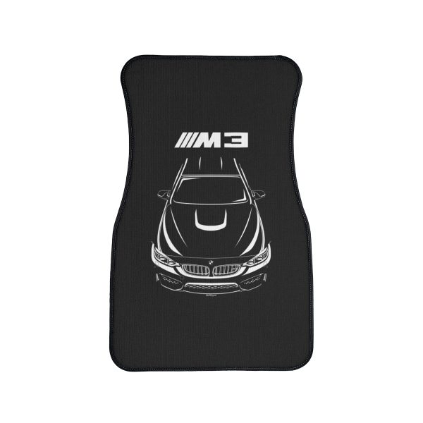 BMW M3 2014-2019 Car Mat Front Carpet Floor Mats by Auto Art Apparel