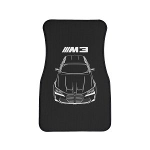 BMW M3 2021-2024 Car Mat Front Carpet Floor Mats by Auto Art Apparel