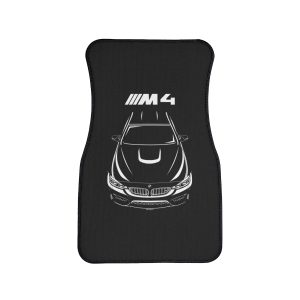 BMW M4 2014-2020 Car Mat Front Carpet Floor Mats by Auto Art Apparel