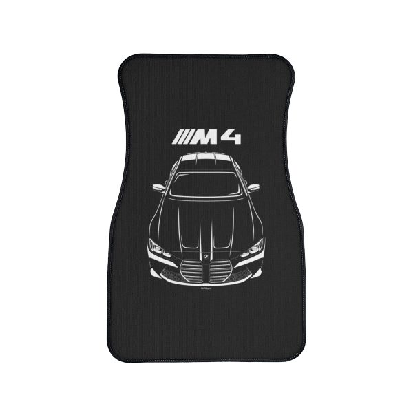 BMW M4 2021-2024 Car Mat Front Carpet Floor Mats by Auto Art Apparel