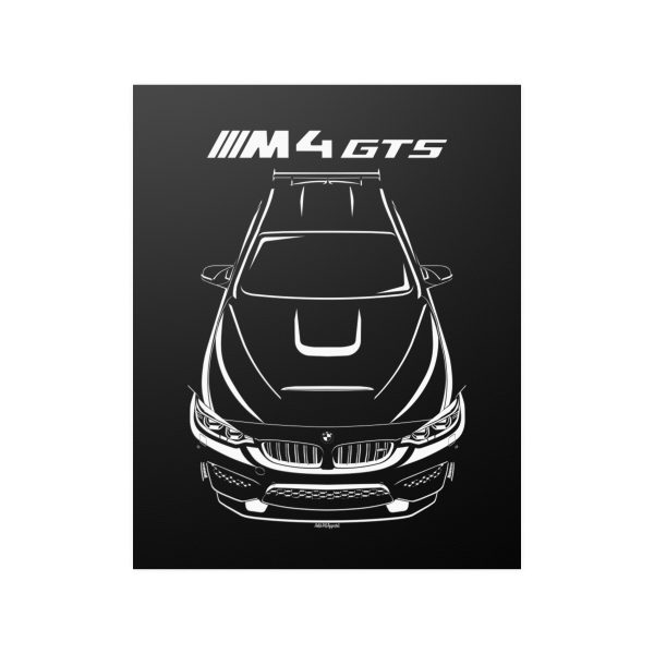 BMW M4 GTS Poster 16 x 20 inch by Auto Art Apparel