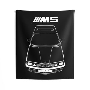 BMW M5 1984-1988 Tapestry 50 x 60 inch by Auto Art Apparel