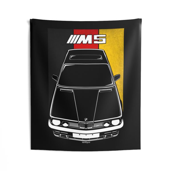 BMW M5 1984-1988 Tapestry - Germany Flag Wall Art 50 x 60 inch by Auto Art Apparel