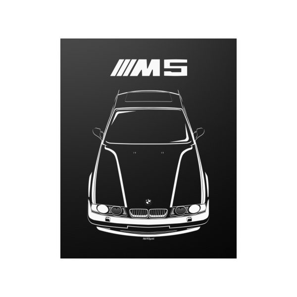 BMW M5 1989-1995 Poster 16 x 20 inch by Auto Art Apparel
