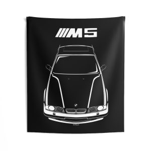 BMW M5 1989-1995 Tapestry 50 x 60 inch by Auto Art Apparel