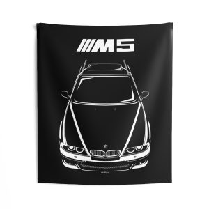 BMW M5 1999-2003 Tapestry 50 x 60 inch by Auto Art Apparel