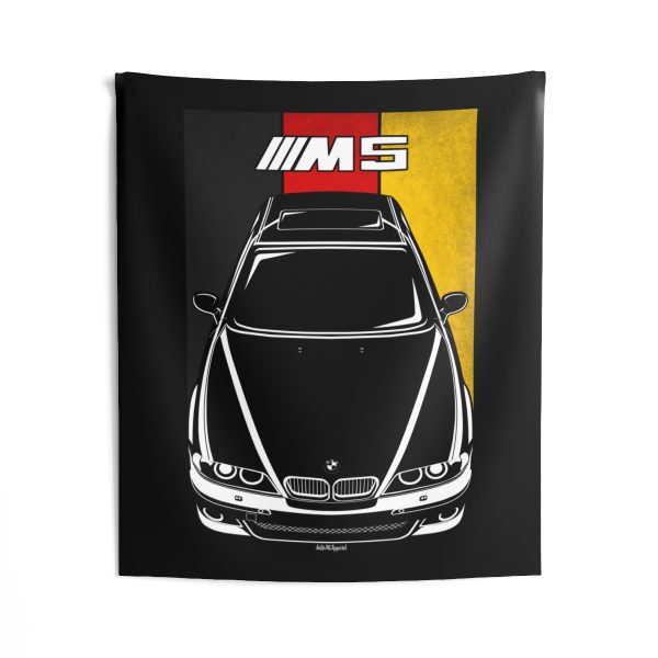 BMW M5 1999-2003 Tapestry - Germany Flag Wall Art 50 x 60 inch by Auto Art Apparel